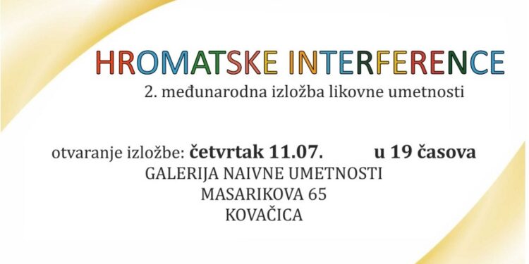 Međunarodna izložba likovne umetnosti u Galeriji naivne umetnosti u Kovačici