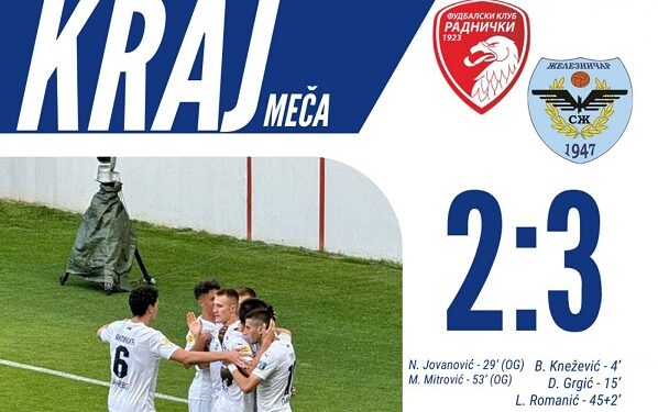 Velika pobeda Železničara protiv Radničkog