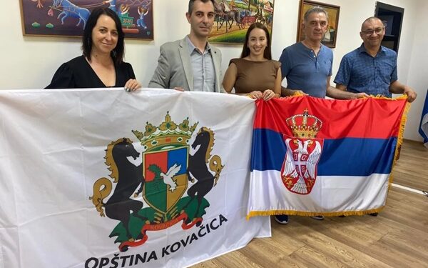 Predsednik opštine Kovačica ugostio Izabelu Lupulesku pred odlazak u Pariz na Olimpijadu