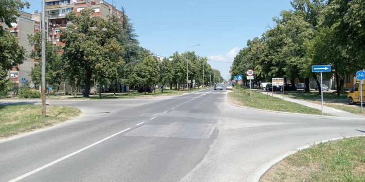 Ulica Oslobođenja u Pančevu zatvorena za saobraćaj tokom vikenda