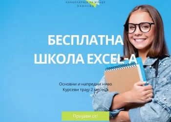 Kancelarija za mlade Grada Pančeva organizuje besplatnu školu Excela