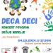 Koncert „Deca deci“ 4. oktobra u Pančevu