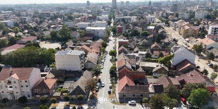 Nova infrastruktura u Pančevu: Ulica Branka Radičevića (VIDEO)
