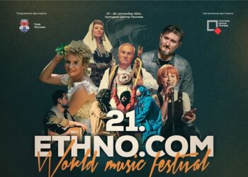 KCP: 21. ETHNO.COM krajem septembra u Kulturnom centru Pančeva