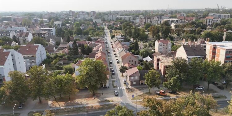 Nova infrastruktura u Pančevu: Ulica Josifa Marinkovića (VIDEO)