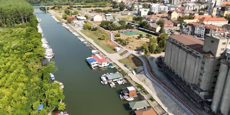 Nova infrastruktura u Pančevu: Tamiški kej (VIDEO)
