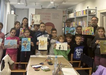 Kreativni klub ONB Opovo: Opovačka deca poslala „Pozdrav deci Japana“