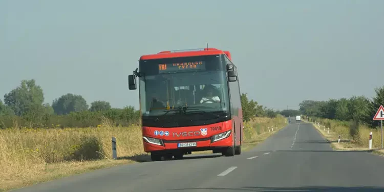 Opovo: „Strela Obrenovac“ vozi po redovnom redu vožnje