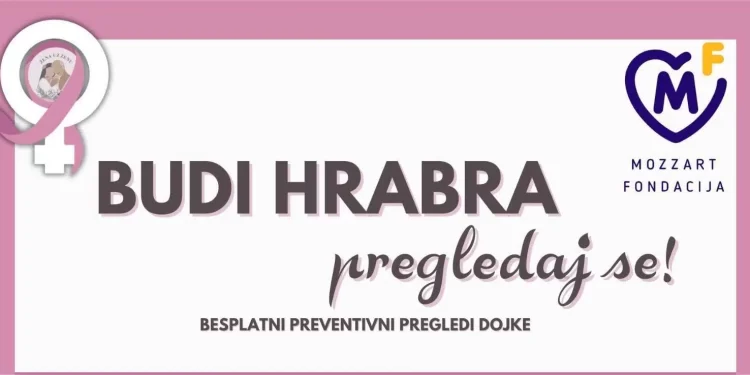 Besplatni ultrazvučni pregled dojke u Pančevu 4. i 5. oktobra