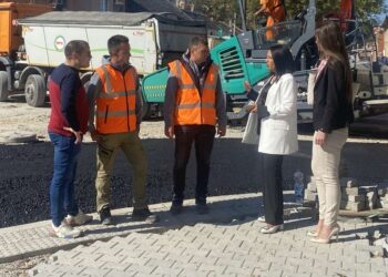 Vitman posetila radove na rekonstrukciji ulice Dimitrija Tucovića