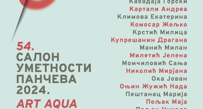 54. Salon umetnosti Pančeva od 28. oktobra do 25. novembra