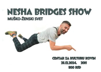 Stand-up predstava „Muško-ženski svet“ 28. decembra u Kovinu