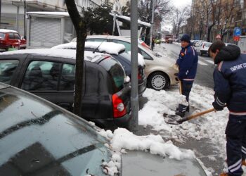 JKP Higijena: Radnici Parking servisa na specijalnom zadatku