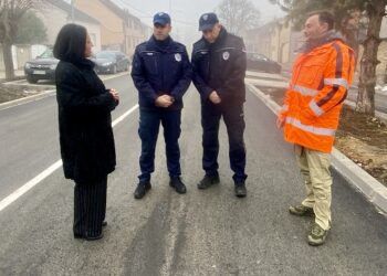 Maja Vitman posetila radove u Dimitrija Tucovića: Biće ovo jedna od najlepših ulica