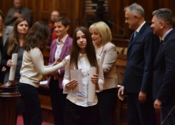 Milica Kostić iz Opova među takmičarima generacije Srbije