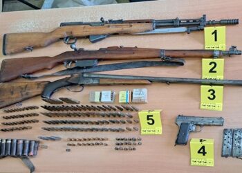 Pančevačka policija zaplenila arsenal oružja