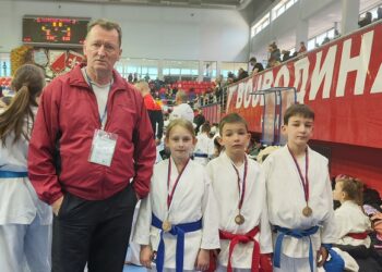 Tri medalje za Karate klub Kovačica