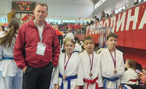 Tri medalje za Karate klub Kovačica
