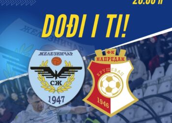 Železničar 12. maja dočekuje Napredak iz Kruševca