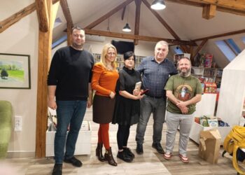 Branko Stanković promovisao roman „Vera svetovidska“