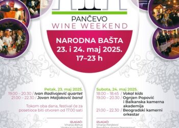 Vreme je za festival vina i dobre energije – Wine Weekend u Pančevu