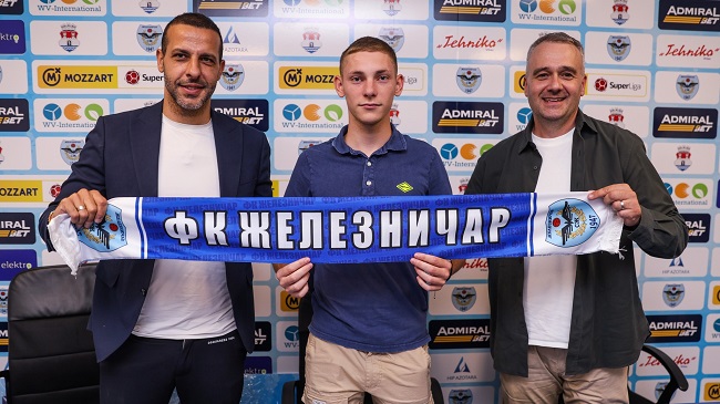 Aleksa Kuljanin prvo pojačanje FK Železničar Pančevo