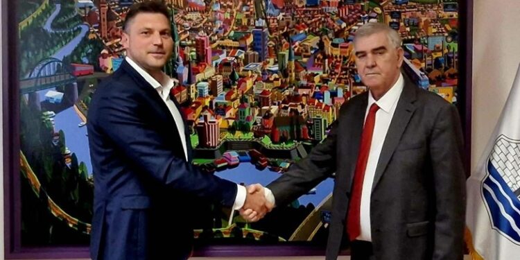 Gradonačelnik Stevanović ugostio ministra Berišu: Unapređenje položaja nacionalnih manjina