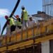 Betoniranje prvog dela međuspratne ploče iznad prizemlja na vrtiću „Pčelica“