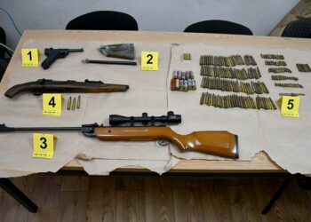 Kriminalistička policija zaplenila nelegalno oružje u Ivanovu