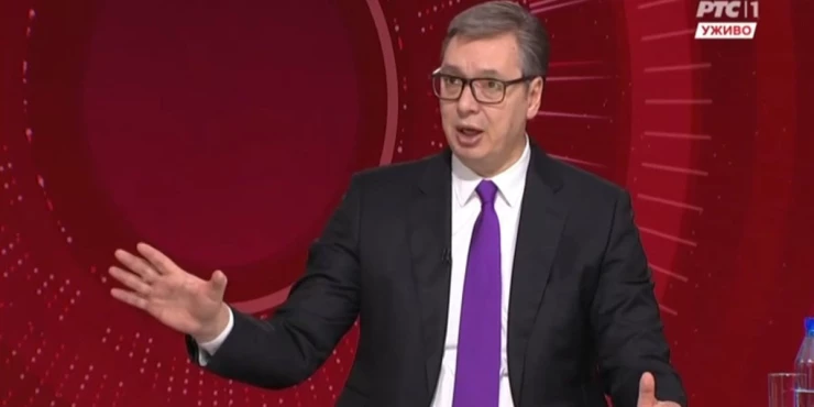 Predsednik Vučić na RTS govorio o skandaloznoj objavi Gorana Jovičića (VIDEO)