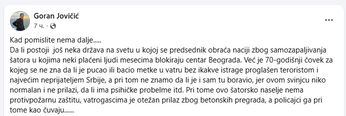 Ovo je bruka za ceo RTS: Vreme je da Javni servis uruči otkaz Jovičiću