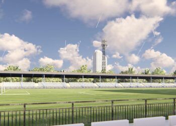 Modernizuje se stadion na SRC Mladost: Gradi se južna tribina, „istok“ dobija krov