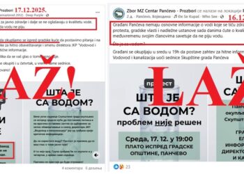 Pančevačkim blokaderima propao pokušaj manipulacije – očekuju se krivične prijave!