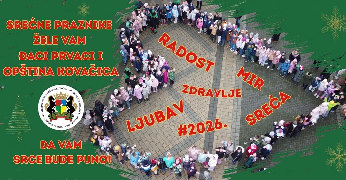 Praznična čestitka opštine Kovačica: Naša snaga je u različitosti, a budućnost u deci