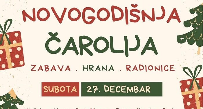 Novogodišnja čarolija u Kovinu