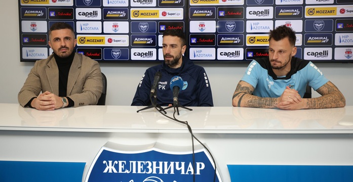 FK Železničar: Koković i Popović najavili meč sa Radnikom
