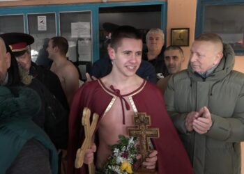 Stefan Miltenović prvi do Krsta časnog u Pančevu
