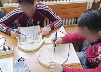 SBPB Kovin: Radionica „U duhu pravoslavlja“ tehnikom pirografija