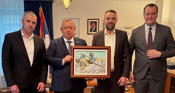 Jaroslav Hrubik i Miroslav Tomaš u Bratislavi na obeležavanju Sretenja