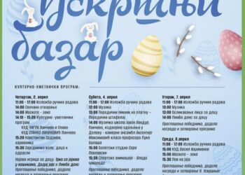 TOP: Uskršnji bazar od 2. do 8. aprila u Narodnoj bašti