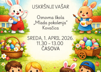 Uskršnji vašar u osnovnoj školi u Kovačici