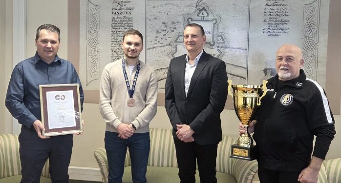 Stojadinov ugostio osvajača bronzane medalje na Evropskom prvenstvu u streljaštvu