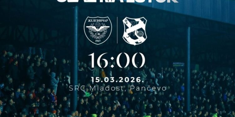 Besplatno na istočnu tribinu za meč Železničar – Mladost!