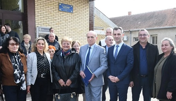 Uzdin i Debeljača ugostili ministra Krkobabića