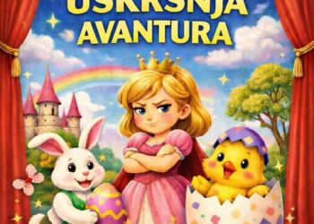 Pozorišna predstava za decu „Velika Uskršnja avantura“ u Domu kulture Kačarevo 8. aprila