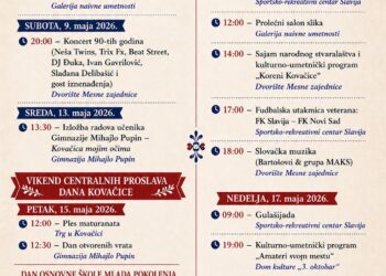 Maj u Kovačici u znaku proslave, kulture i sporta