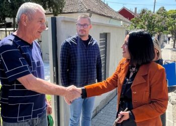 Vitman posetila radove u Sterijinoj: Položen prvi sloj asfalta