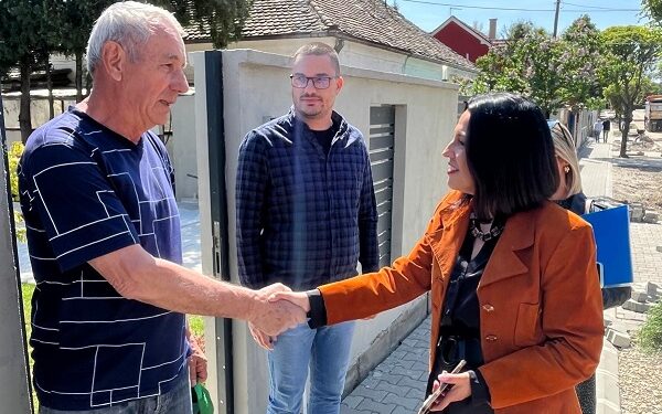 Vitman posetila radove u Sterijinoj: Položen prvi sloj asfalta