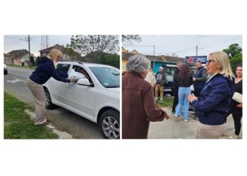 SNS nastavila terenske aktivnosti u Opovu i Sakulama, uspešni i u Barandi
