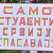 Paradoks „podrške studentima“: Nepropisno parkiranje, nepismeni transparenti i bekstvo Marinike